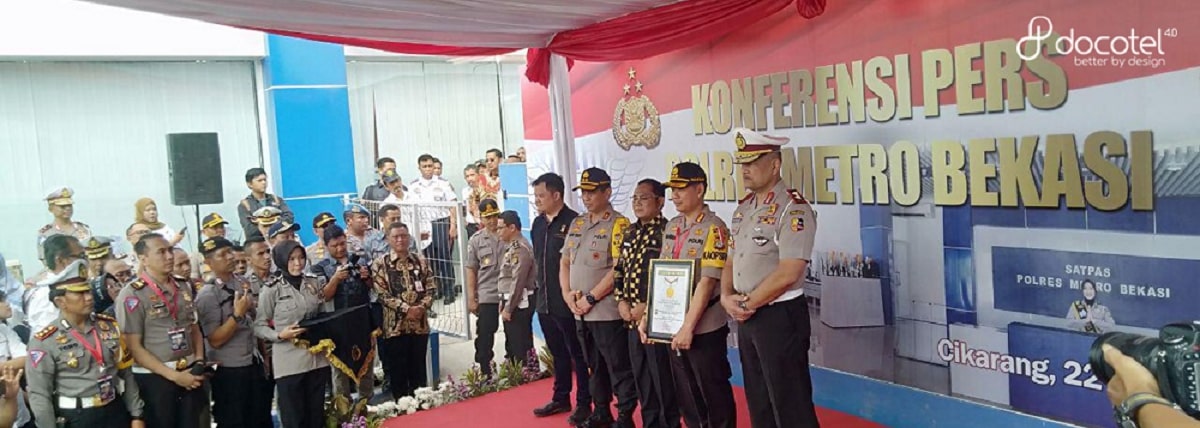 Satpas Polres Metro Bekasi Terapkan Sistem Terintegrasi FIFO Buatan Docotel Group