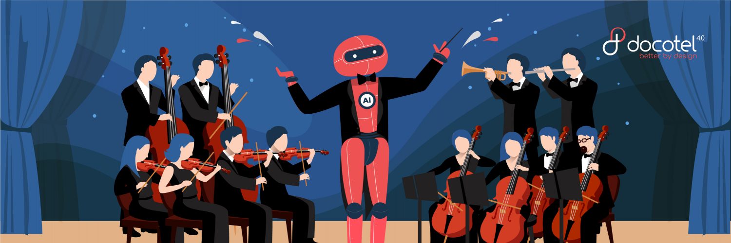 Robot Android Altar 3 Jadi Konduktor di Konser Orkestra - Docotel Official Blog